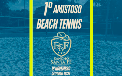 1º Amistoso Beach Tennis Rancho Santa Fé