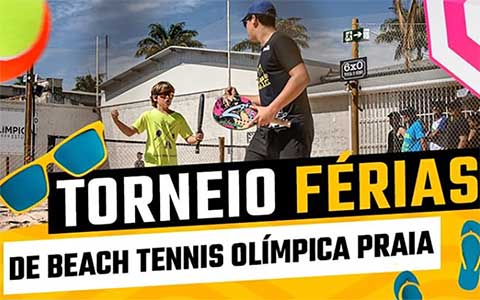 Torneio Férias de Beach Tennis Olímpica Praia