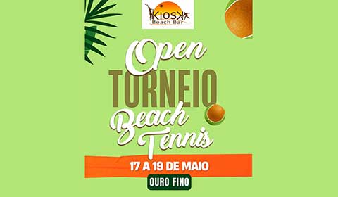 1° Open Kiosk Beach Bar – Ouro Fino MG