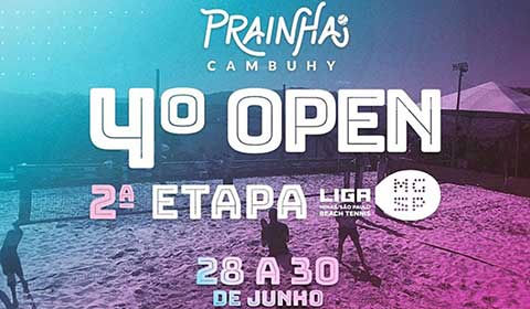 4º Open Prainha Cambuhy – 2ª Etapa Liga Minas São Paulo