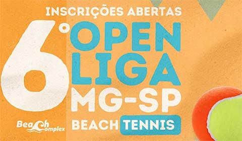 6° BeachComplex Open | 3ª Etapa Liga MG – SP