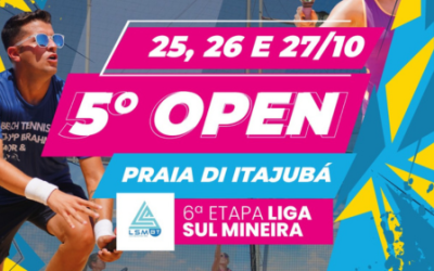 5º Open Praia di Itajubá | 6ª Etapa da Liga Sul Mineira de Beach Tennis