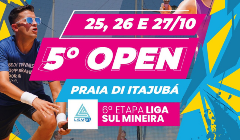 5º Open Praia di Itajubá | 6ª Etapa da Liga Sul Mineira de Beach Tennis