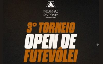 3º Torneio Open de Futevôlei Morro da Praia