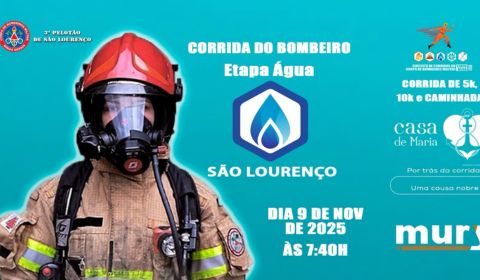 09/11: Corrida Bombeiros São Lourenço