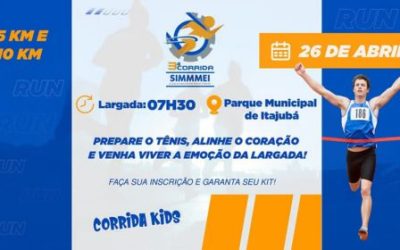 26/04: 3ª Corrida do SIMMMEI Itajubá