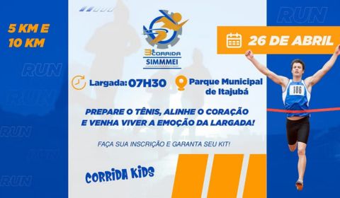 26/04: 3ª Corrida do SIMMMEI Itajubá
