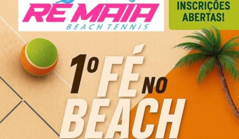 1º Fé no Beach – Re Maia Beach Tennis