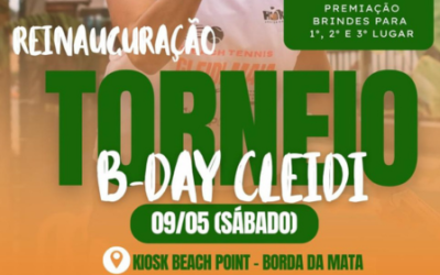 09/05: Reinauguração Kiosk Beach Point