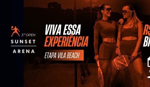 29/05: 3º Open Sunset de Beach Tennis – Vila Beach